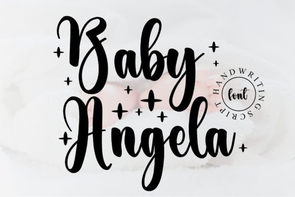 Baby Angela: A Handwritten Font for Elegant Editorial Design