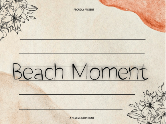 Beach Moment Font: A Web Designer’s Layout Review
