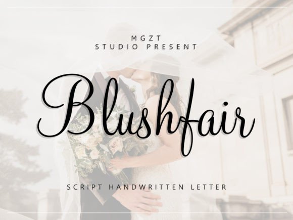 Blushfair Font: Elegant Script for Editorial Design