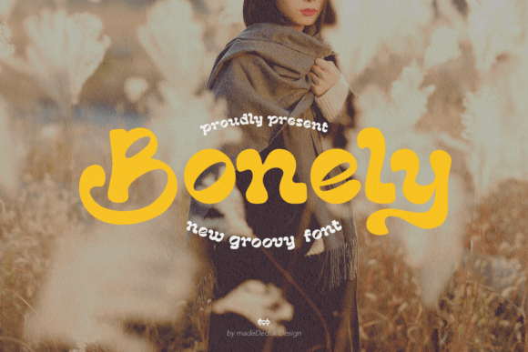Bonely Font: A Retro Script Typeface for Crafters