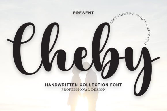 Cheby: A Script Font That Elevates Campaign Typography