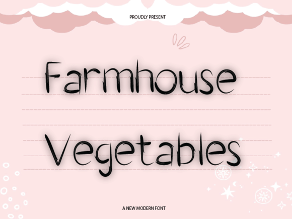Farmhouse Vegetables Font: A Designer’s Branding Test