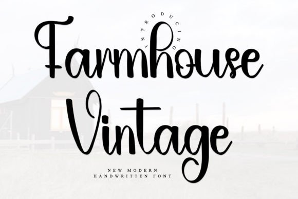 Farmhouse Vintage Font: A Designer’s Branding Test
