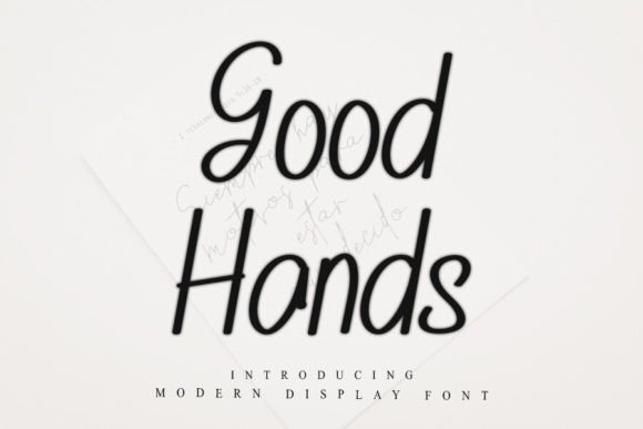 Good Hands: A Festive Typeface That Brings Holiday Cheer to Brand Design