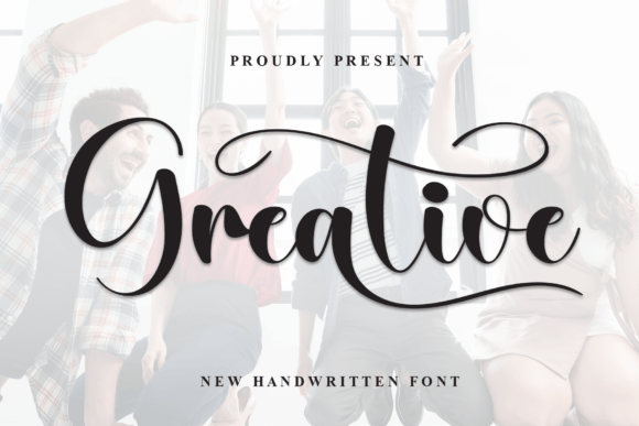 Greative: A Handwritten Font That Elevates Small Business Branding