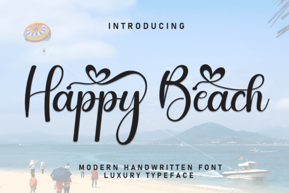 Happy Beach Font: Adding Warmth to Editorial Layouts