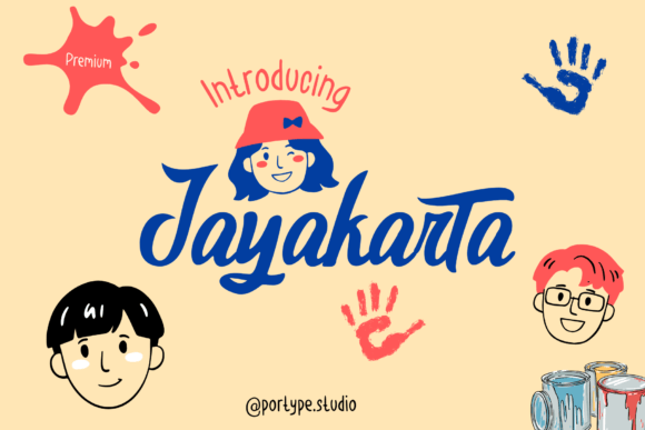 Jayakarta Font: A Playful Script for Editorial Design