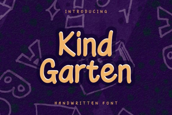 Kind Garten Font: A Web Designer’s Layout Test