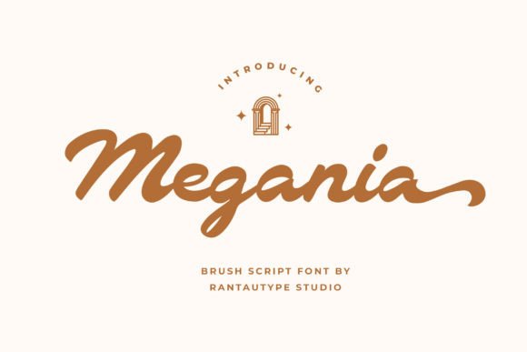 Megania Font: Elegant Script for Editorial Layouts