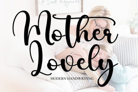 Mother Lovely: The Festive Typeface for Enchanting Marketing Designs