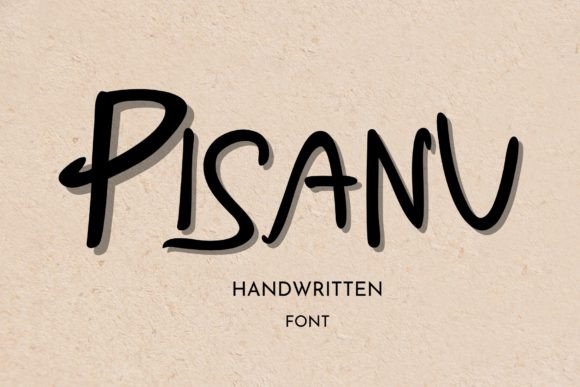Pisanu: A Handwritten Font That Elevates Campaign Visuals with Style