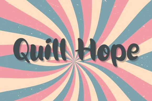 Quill Hope Font: Elevating Editorial Layouts