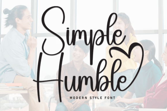 Simple Humble: A Playful Handwritten Font for Modern Marketing Design