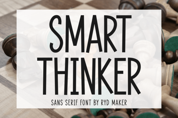 Smart Thinker Font: Elevate Your Small Business Brand