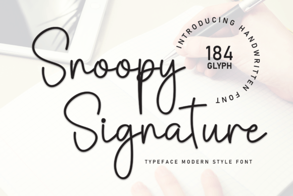 Snoopy Signature Font: Elevating Small Business Branding