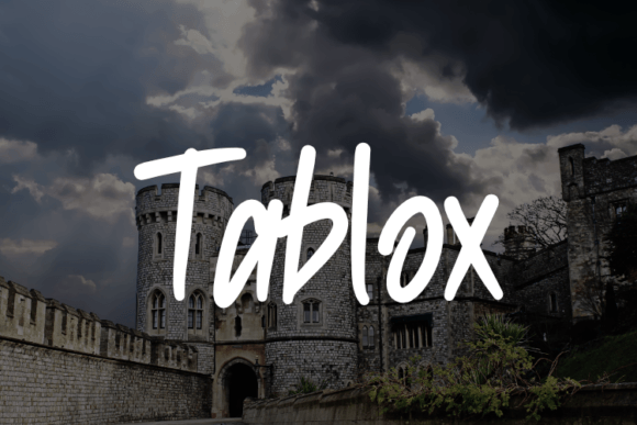 Tablox Font: A Designer’s Test for Fashion Branding