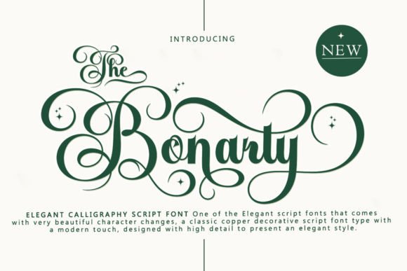 The Bonarty Font: Elevating Small Business Branding