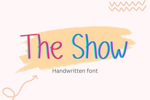 The Show Font: Elevating Campaign Visuals with Modern Script