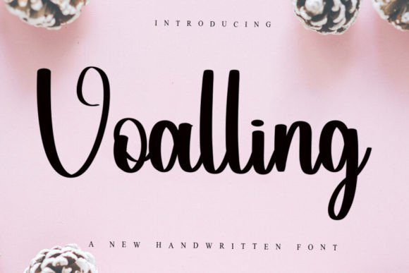 Voalling Font: Elevating Small Business Branding