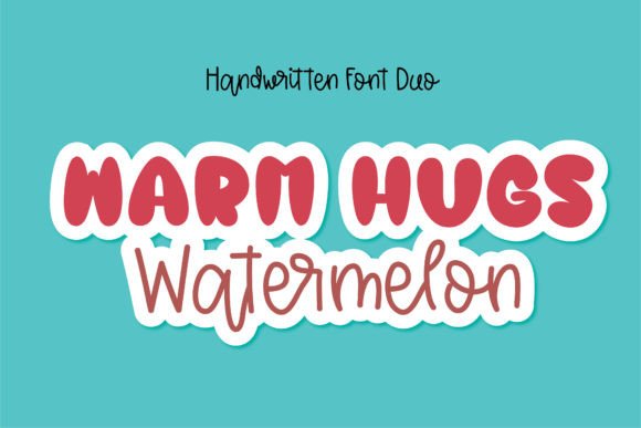 Warmhugs Watermelon Font: A Web Designer’s Layout Test